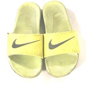 NIKE Men Slip On Slippers Sport Green Sandals